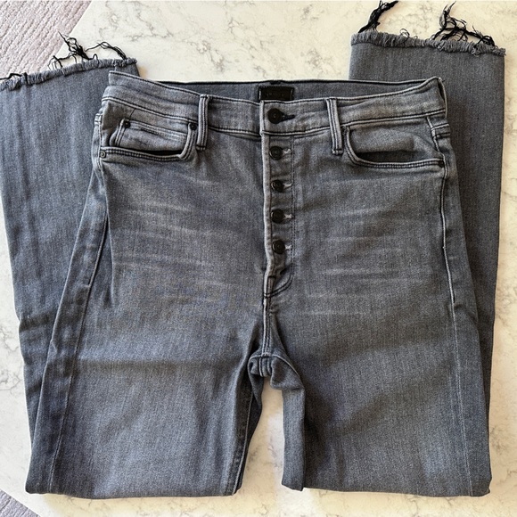 MOTHER - The Pixie Dazzler Ankle Fray in Digging up Dirt - 30 - Picture 6 of 14